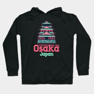 Osaka, Japan City Vintage Hoodie